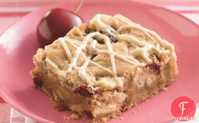 Rubias de Chocolate Blanco y Cereza