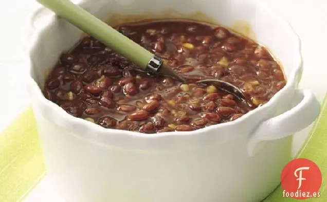 Speedy Frijoles Horneados