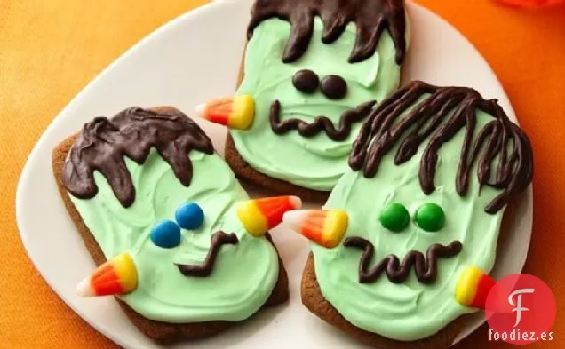 Galletas de Jengibre Frankenstein