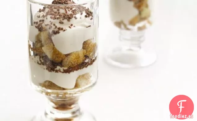 Parfaits de Tiramisú Saludables