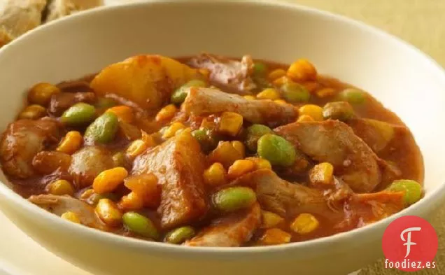 Estofado Brunswick de Pollo de Cocción Lenta