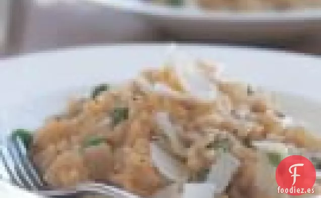 Risotto De Setas Silvestres Con Guisantes