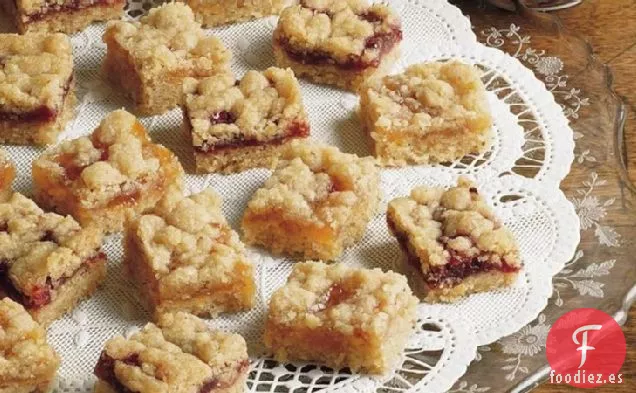 Barras de Torta Linzer