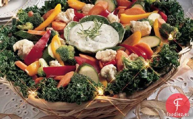 Plato de Buffet de Verduras