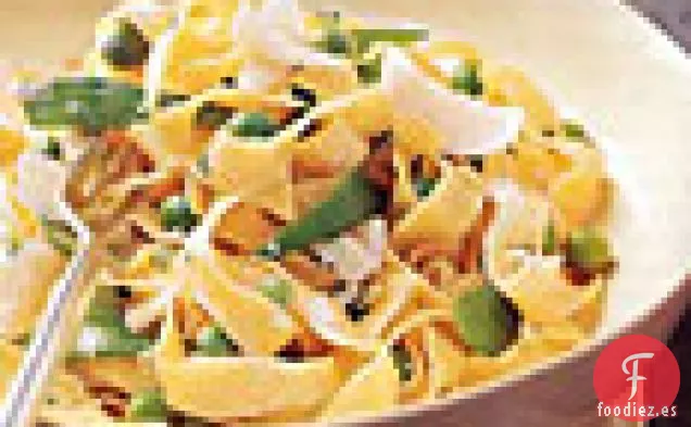 Dos guisantes en una Pasta