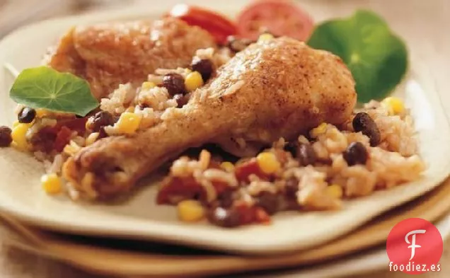 Salsa de Arroz con Pollo
