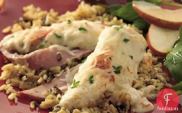 Cordon Bleu de Pollo y Arroz