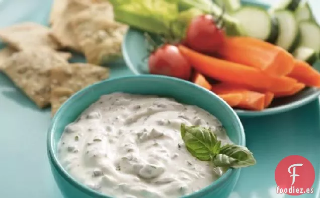 Salsa de Queso con Hierbas