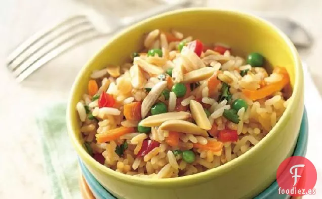 Pilaf de Arroz de Primavera de Cocción Lenta