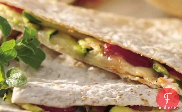 Quesadillas de Verduras con Queso