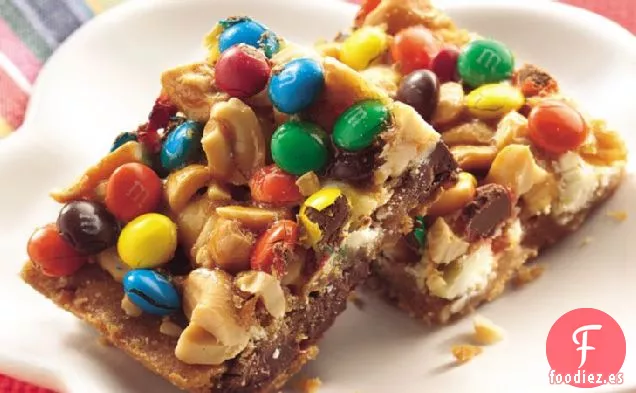 Barras de Anacardo con Caramelo de Chocolate Doble