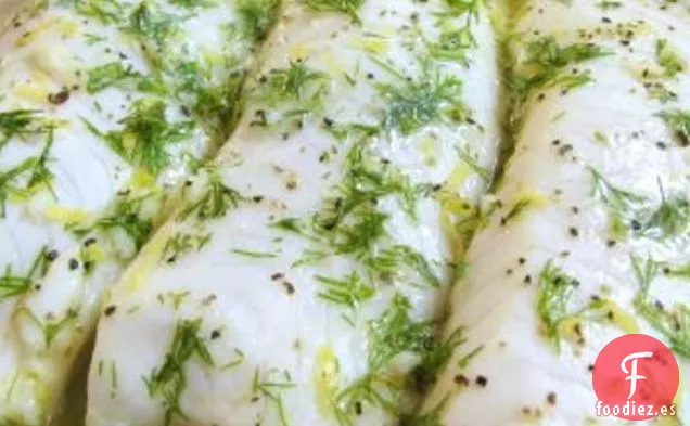 Tilapia Con Limón Y Eneldo