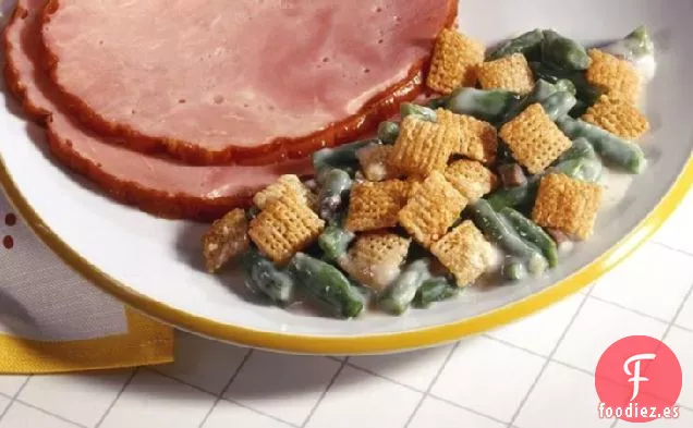 Cazuela de Frijoles Verdes Crujientes Chex® 