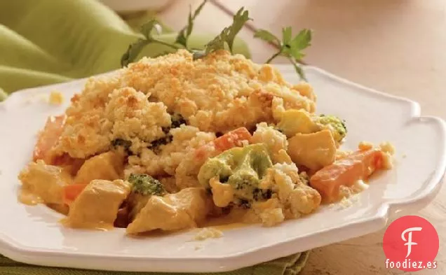 Cazuela de Pollo con Queso
