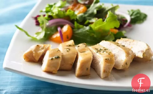 Pechugas De Pollo Glaseadas Con Miel