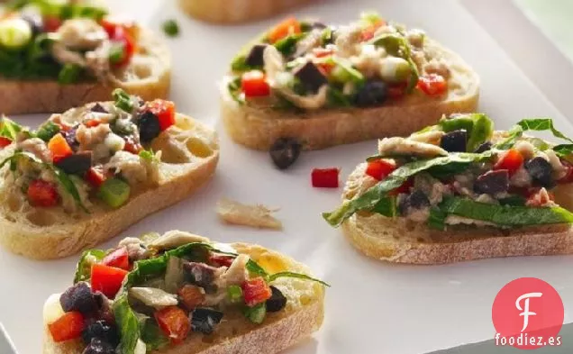Bruschetta de Ensalada de Atún