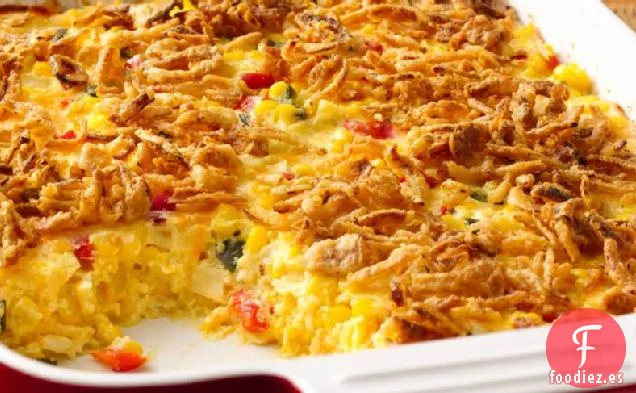 Horneado de Maíz Mexicano con Queso