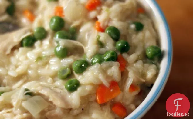 Risotto de Pavo y Guisantes