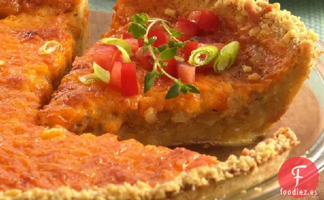 Pastel de Cebolla y Queso