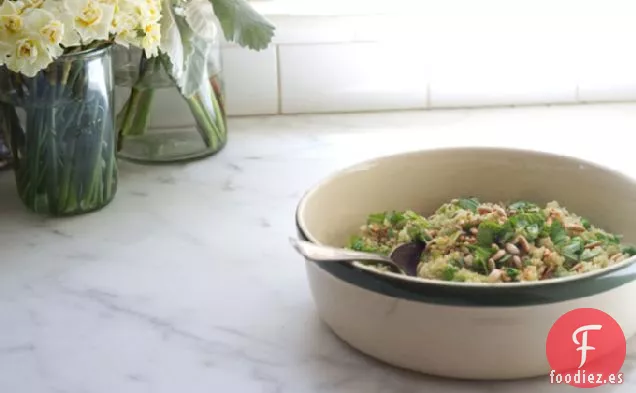 Arroz Verde Con Pimentón Ahumado