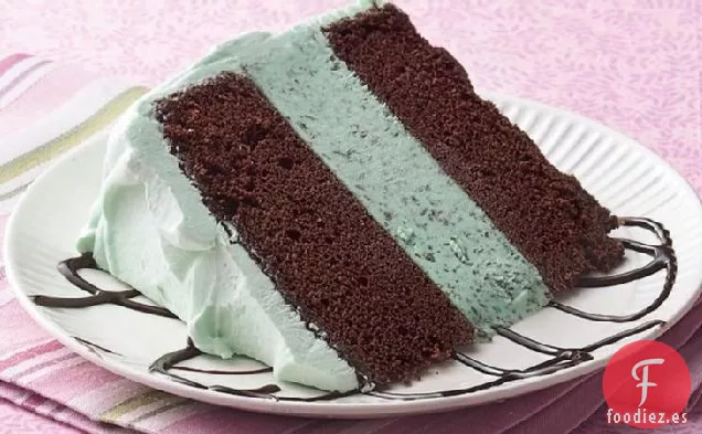 Pastel de Helado de Menta y Chocolate - Sin Gluten Recetas