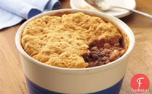 Pastel de Frijoles Carnosos