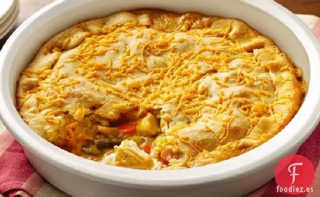 Pastel de Pollo con Queso