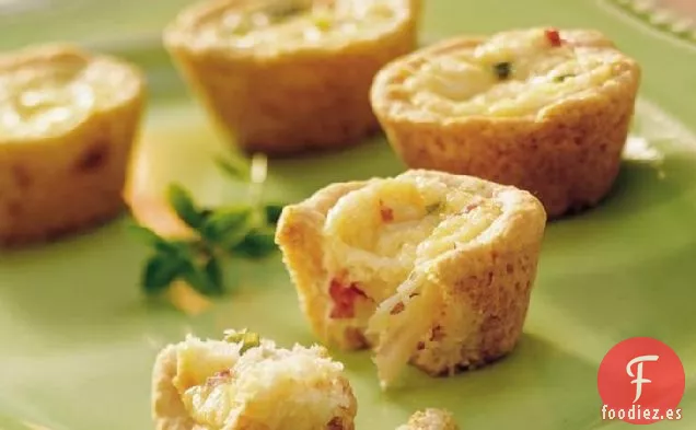 Mini Quiches de Cangrejo