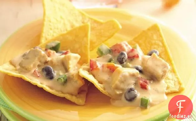 Nachos de Pollo Suroeste de Cocción Lenta
