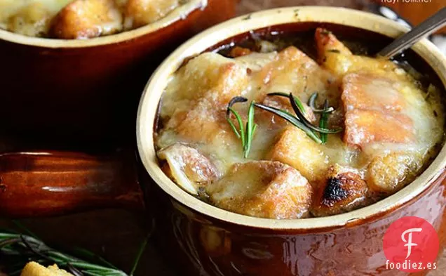 Sopa de Cebolla Francesa