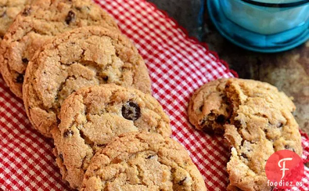 Galletas con Chispas de Chocolate y Tocino Confitadas y Bourbon