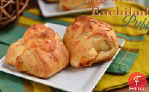 Bollos de Enchilada de Pollo