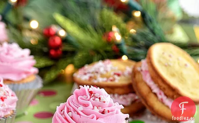 Cupcakes de Menta con Vainilla