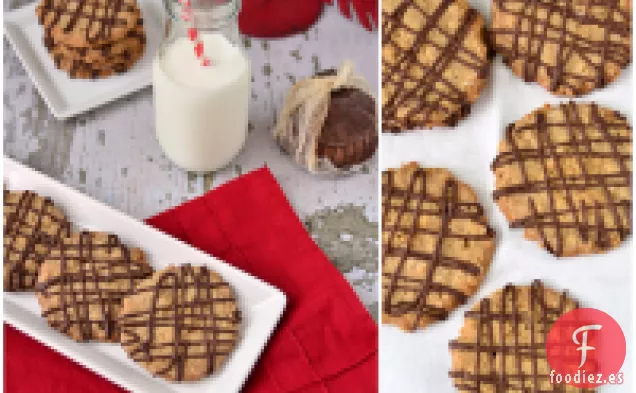 Galletas de Chocolate con Copos de Avena