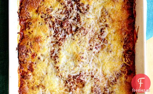 Pastel de Espaguetis al Horno