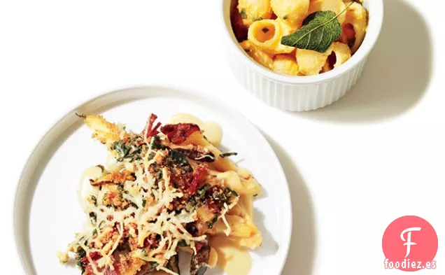 Mac Fontina con Calabaza y Salvia