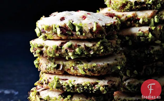 Galletas de Cherry y Pistacho para Hornear