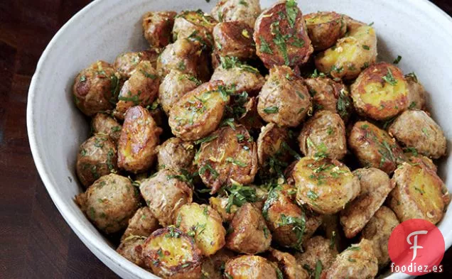 Patatas Asadas con Parmesano