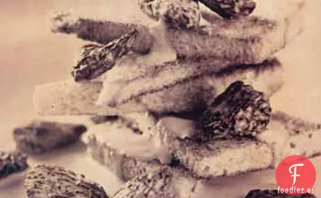 Colmenillas en Crema sobre Brioche (Morilles à la Crème)