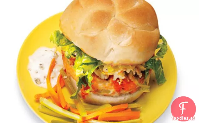 Buffalo Hamburguesa De Pollo