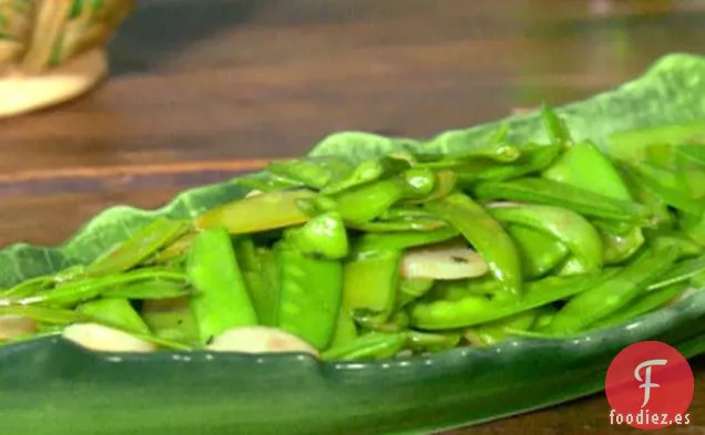 Guisantes con Licor de Naranja
