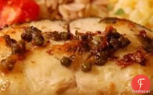 Alcaparras y Fletán