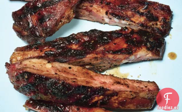 Costillas Dorsales de Jengibre y Miel