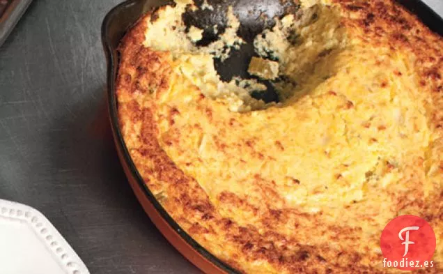Budín de Maíz con Crema Real