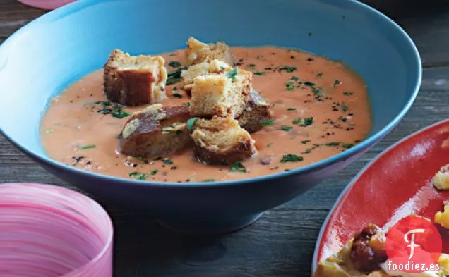 Gazpacho de Tomate y Pepino