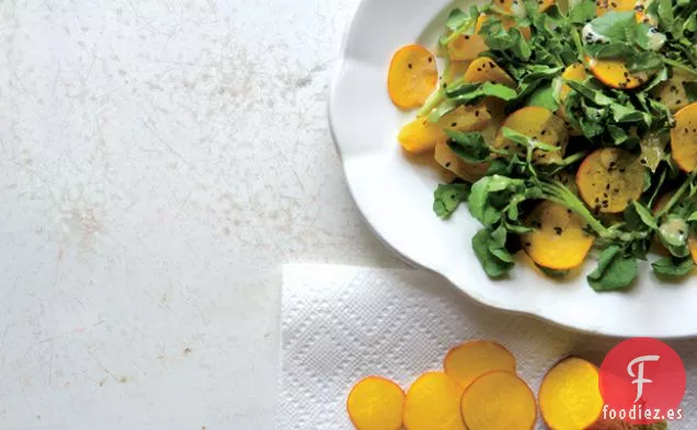 Ensalada de Remolacha con Miso y Sésamo Negro