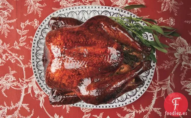 Pavo en Salmuera con Cerveza de Malta y Glaseado de Malta