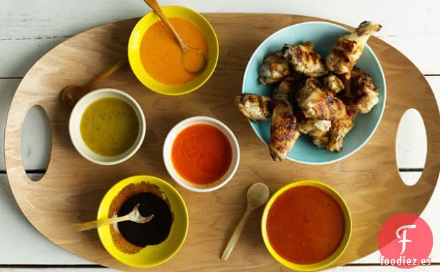 Alitas de Pollo de Cinco Maneras