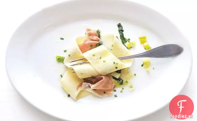 Pappardelle con Rúcula y Jamón