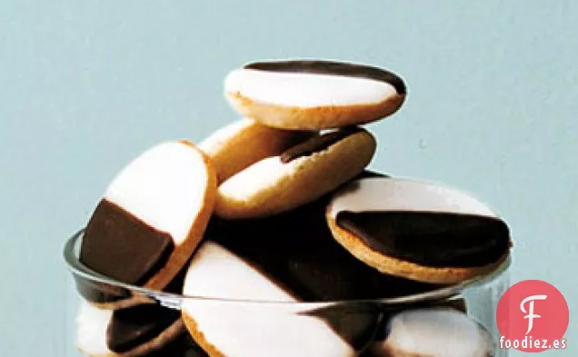 Mini Galletas en Blanco y Negro